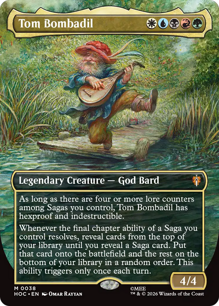 Tom Bombadil (Borderless) [The Hobbit: Eternal-Legal] | Card Merchant Takapuna