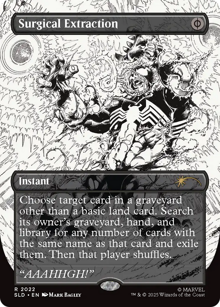 Surgical Extraction (2022) (Rainbow Foil) [Secret Lair Drop Series] | Card Merchant Takapuna