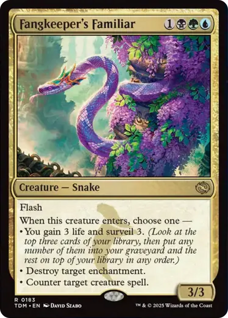 Fangkeeper's Familiar [Tarkir: Dragonstorm] | Card Merchant Takapuna
