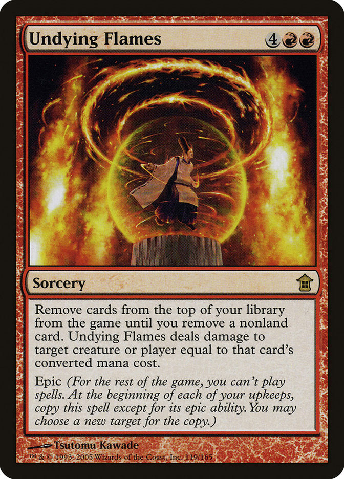 Undying Flames [Saviors of Kamigawa] | Card Merchant Takapuna