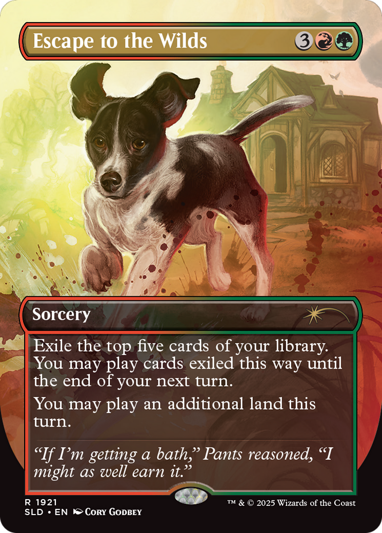 Escape to the Wilds (1921) [Secret Lair Drop Series] | Card Merchant Takapuna