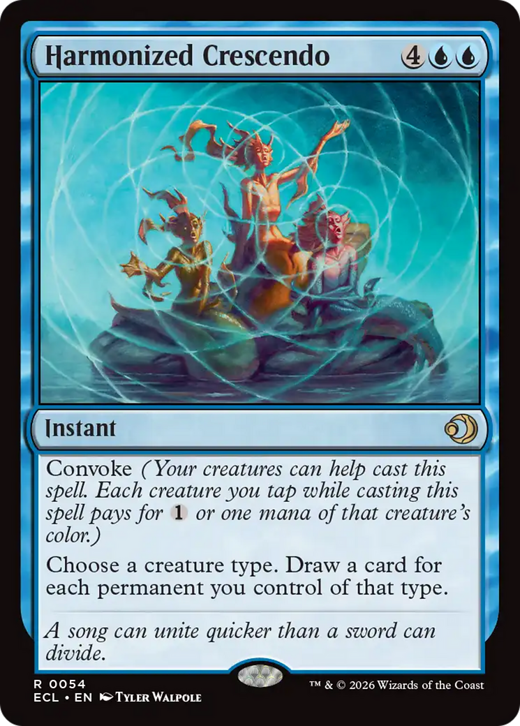 Harmonized Crescendo [Lorwyn Eclipsed] | Card Merchant Takapuna