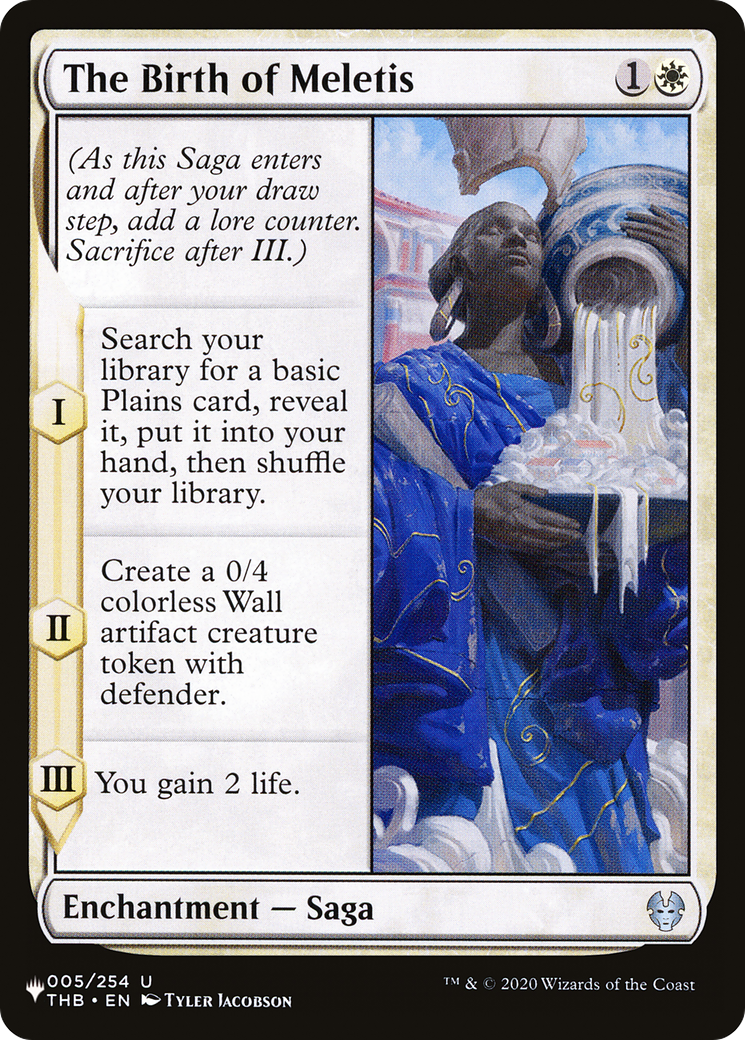 The Birth of Meletis [The List] | Card Merchant Takapuna