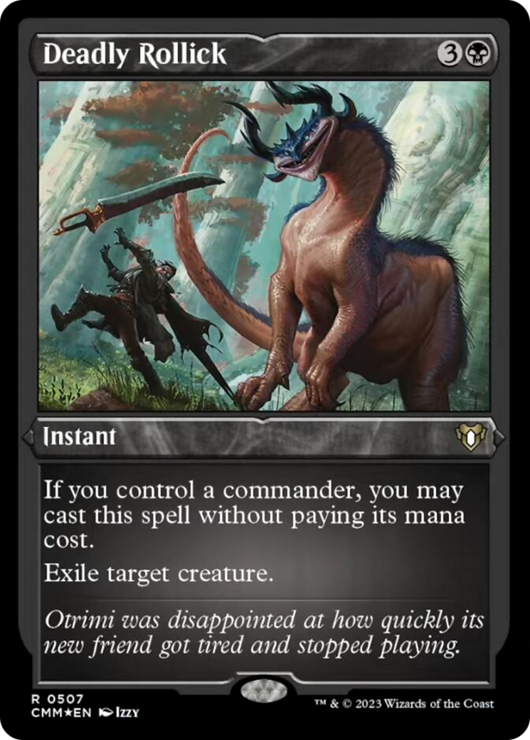 Deadly Rollick (Foil Etched) [Commander Masters] | Card Merchant Takapuna