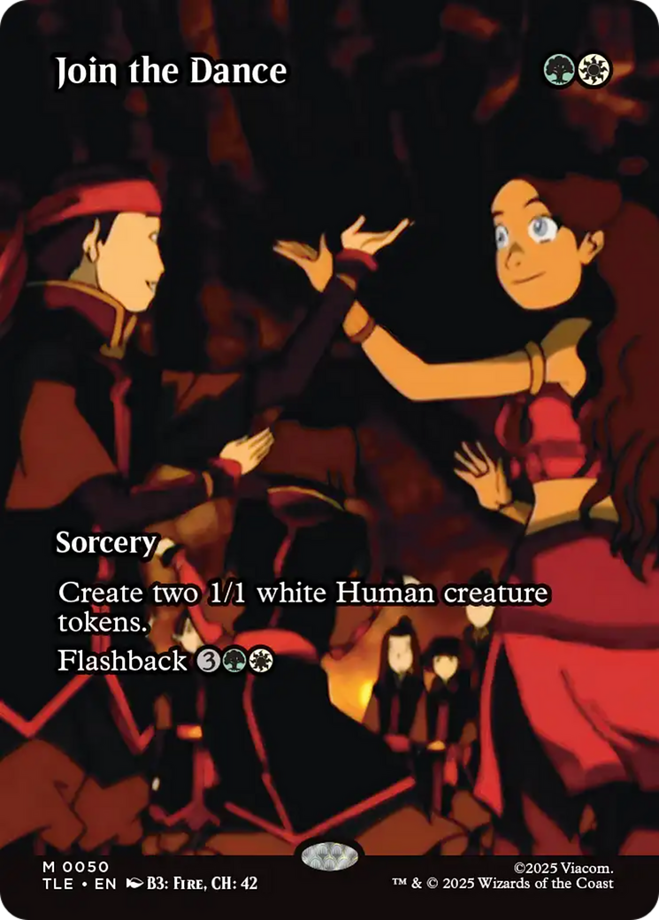 Join the Dance (Borderless) [Avatar: The Last Airbender: Eternal-Legal] | Card Merchant Takapuna