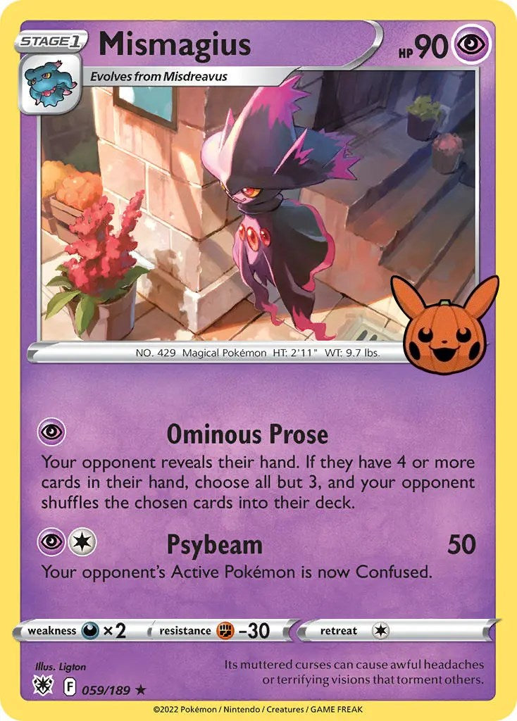 Mismagius (059/189) [Trick or Trade] | Card Merchant Takapuna