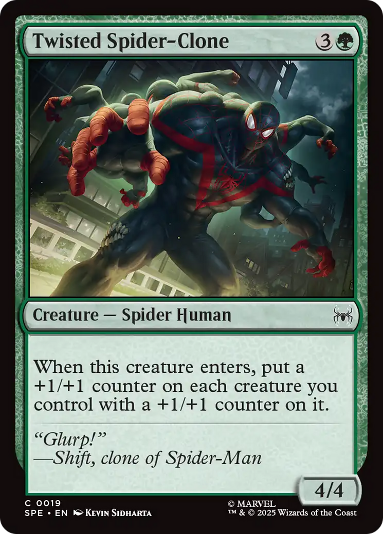 Twisted Spider-Clone [Marvel's Spider-Man: Eternal-Legal] | Card Merchant Takapuna