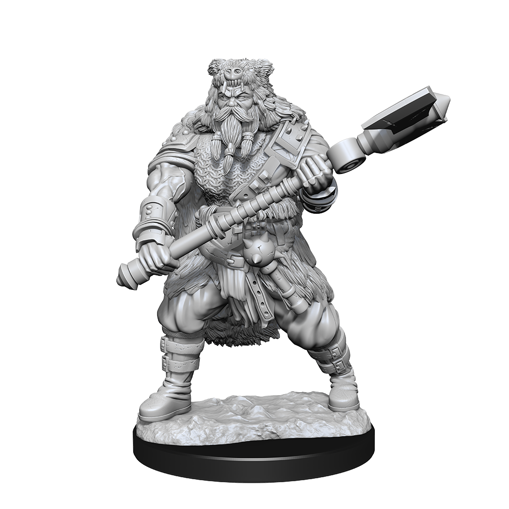 D&D Nolzurs Marvelous Unpainted Miniatures Human Barbarian Male | Card Merchant Takapuna