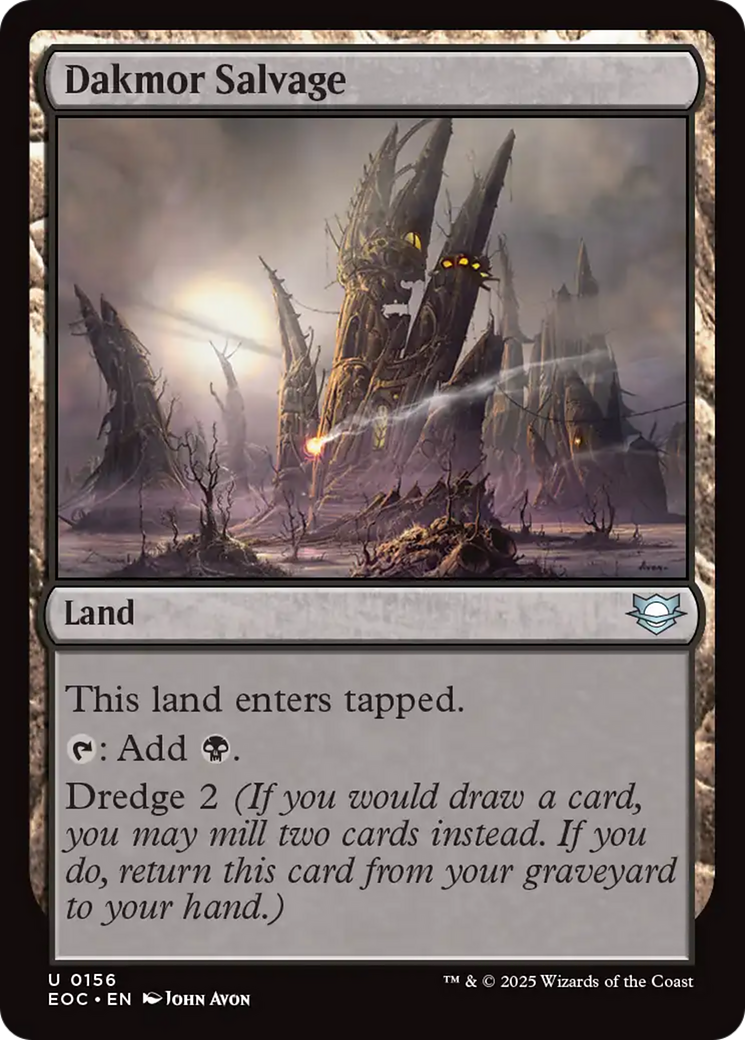 Dakmor Salvage [Edge of Eternities Commander] | Card Merchant Takapuna