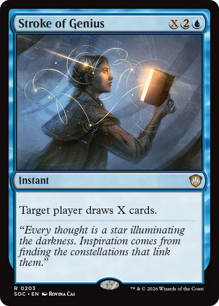Stroke of Genius [Secrets of Strixhaven Commander] | Card Merchant Takapuna