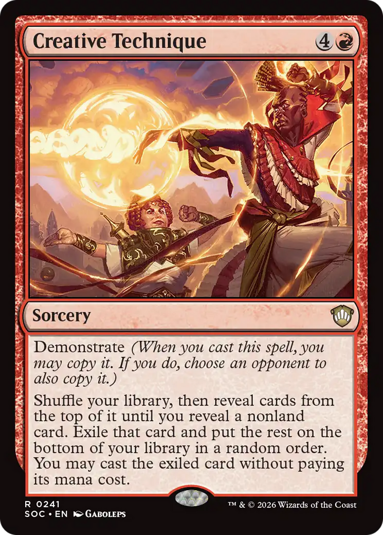 Creative Technique [Secrets of Strixhaven Commander] | Card Merchant Takapuna