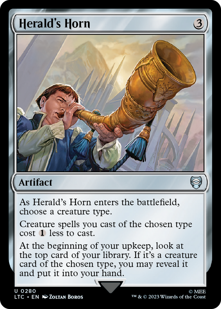Herald's Horn [The Lord of the Rings: Tales of Middle-Earth Commander] | Card Merchant Takapuna