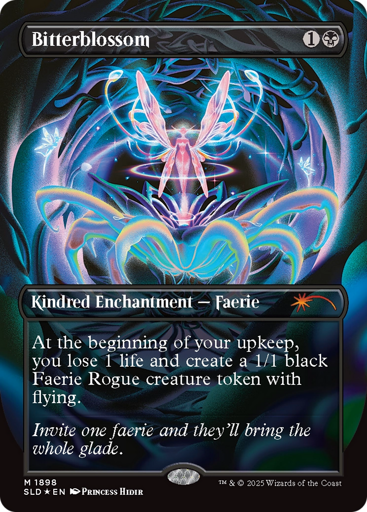 Bitterblossom (Double Rainbow Foil) [Secret Lair Drop Series] | Card Merchant Takapuna