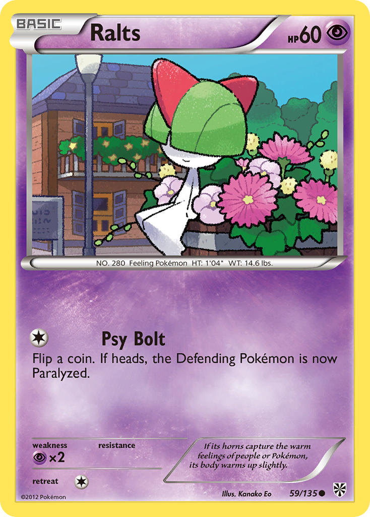 Ralts (59/135) [Black & White: Plasma Storm] | Card Merchant Takapuna