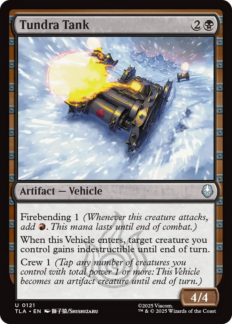 Tundra Tank [Avatar: The Last Airbender] | Card Merchant Takapuna