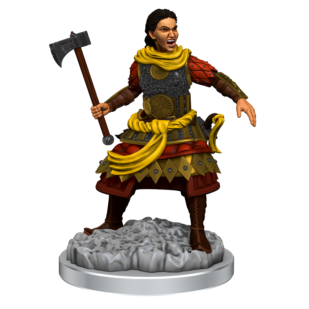 D&D Nolzurs Marvelous Unpainted Miniatures Human Fighters | Card Merchant Takapuna