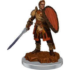 D&D Nolzurs Marvelous Unpainted Miniatures Human Fighters | Card Merchant Takapuna