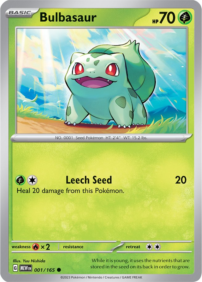 Bulbasaur (001/165) [Scarlet & Violet 151] | Card Merchant Takapuna