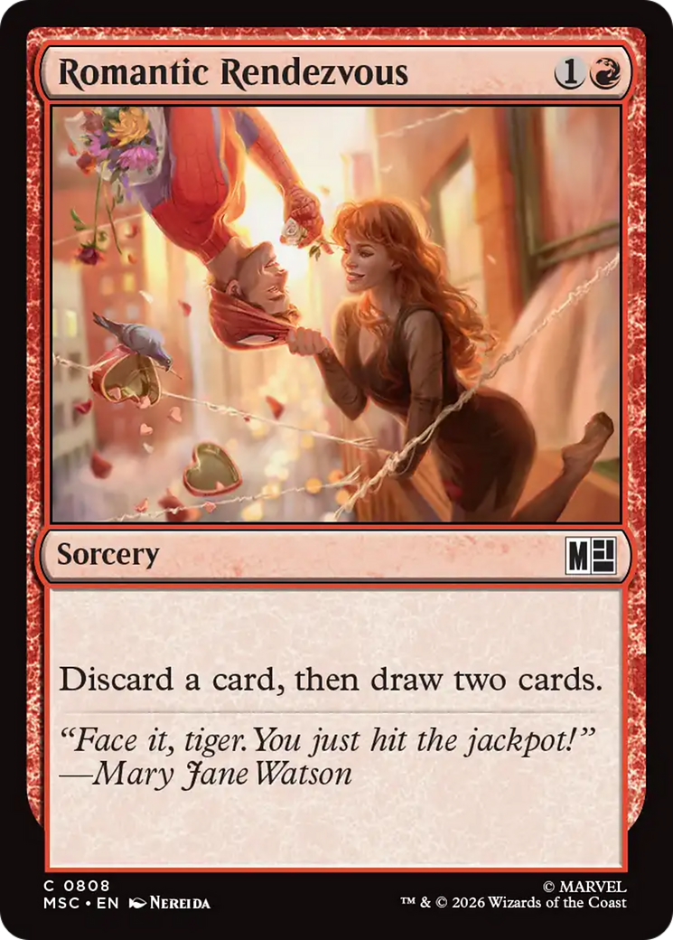 Romantic Rendezvous [Marvel Super Heroes Commander] | Card Merchant Takapuna