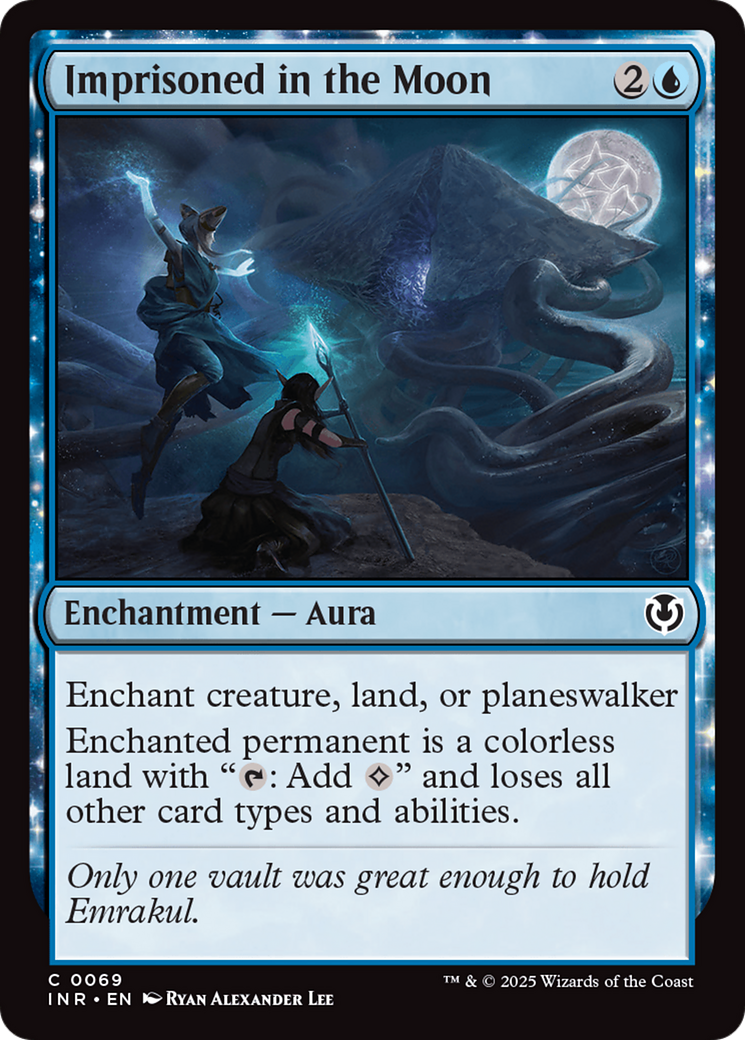 Imprisoned in the Moon [Innistrad Remastered] | Card Merchant Takapuna