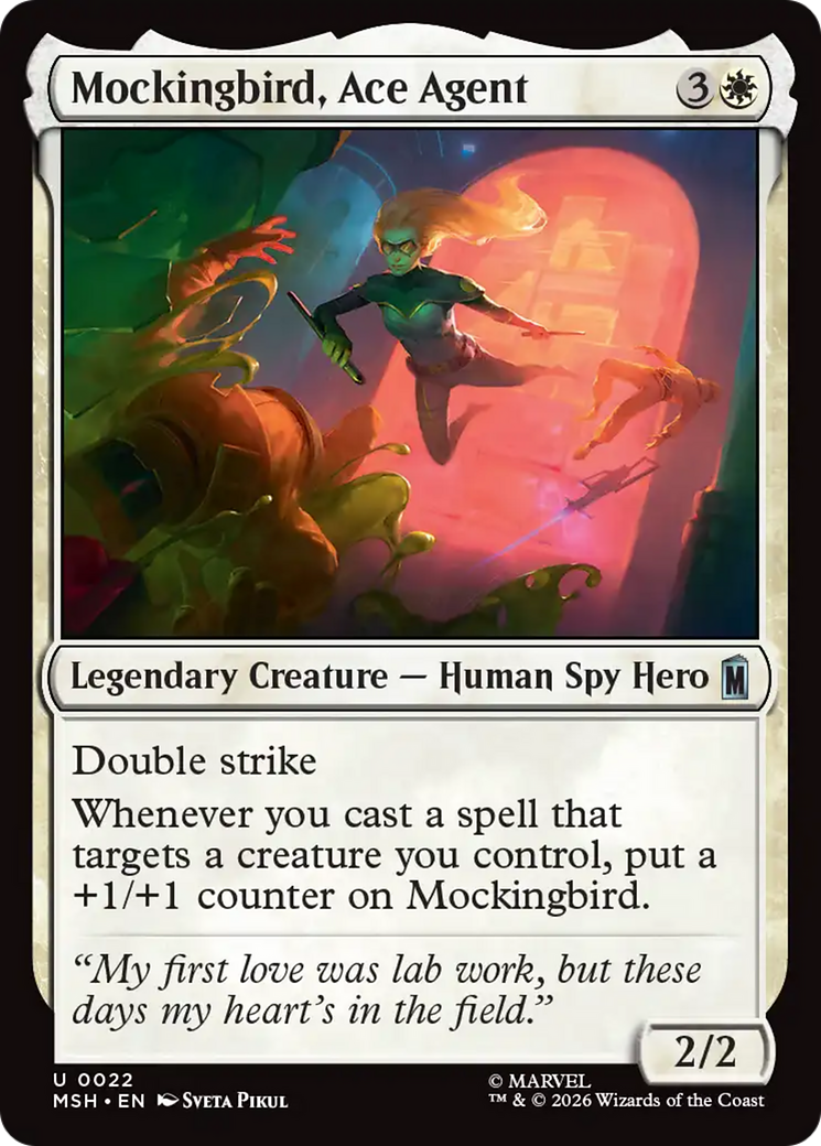 Mockingbird, Ace Agent [Marvel Super Heroes] | Card Merchant Takapuna