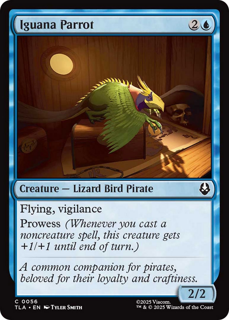 Iguana Parrot [Avatar: The Last Airbender] | Card Merchant Takapuna