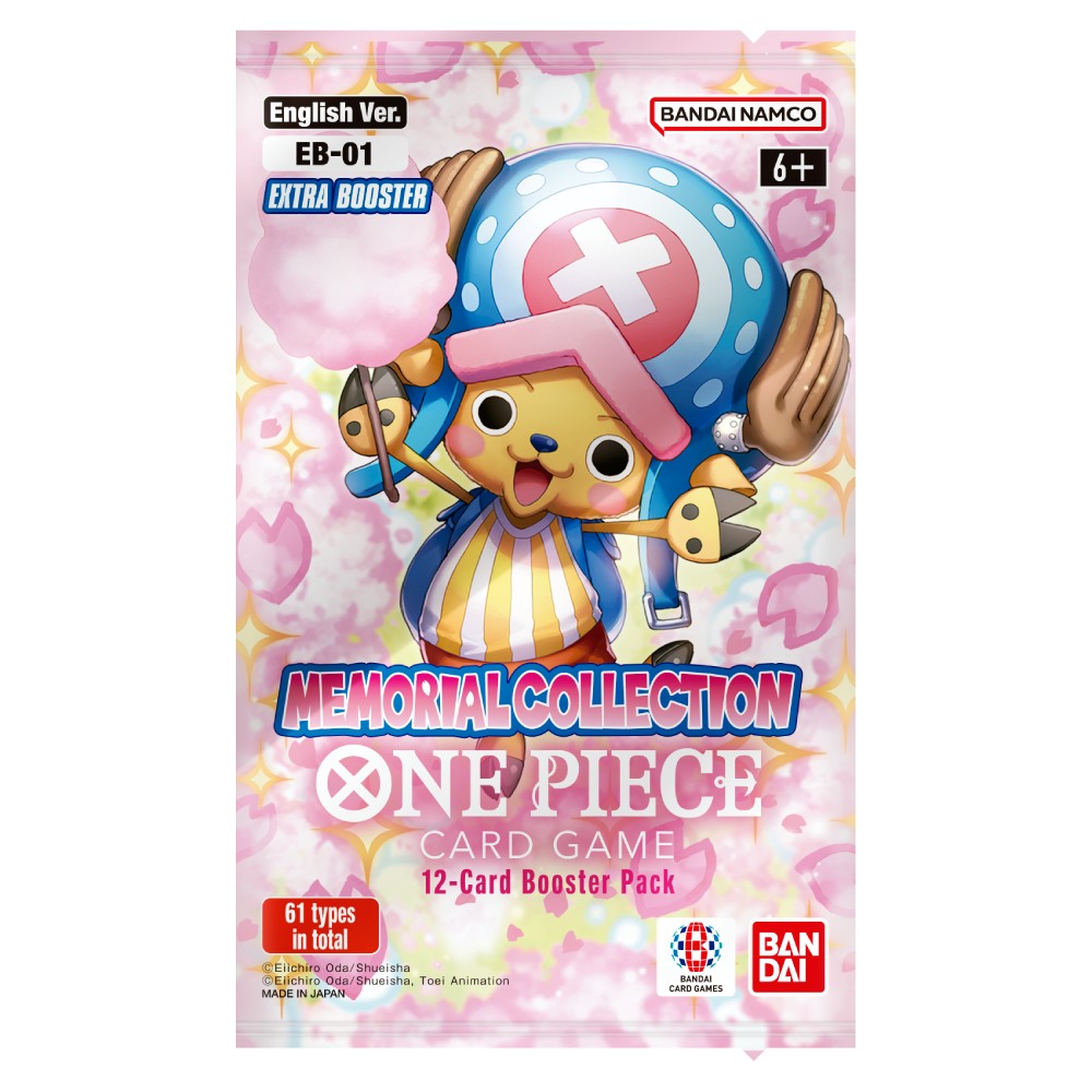 **PRE-ORDER** One Piece TCG Booster Pack EB01 - Memorial Collection | Card Merchant Takapuna