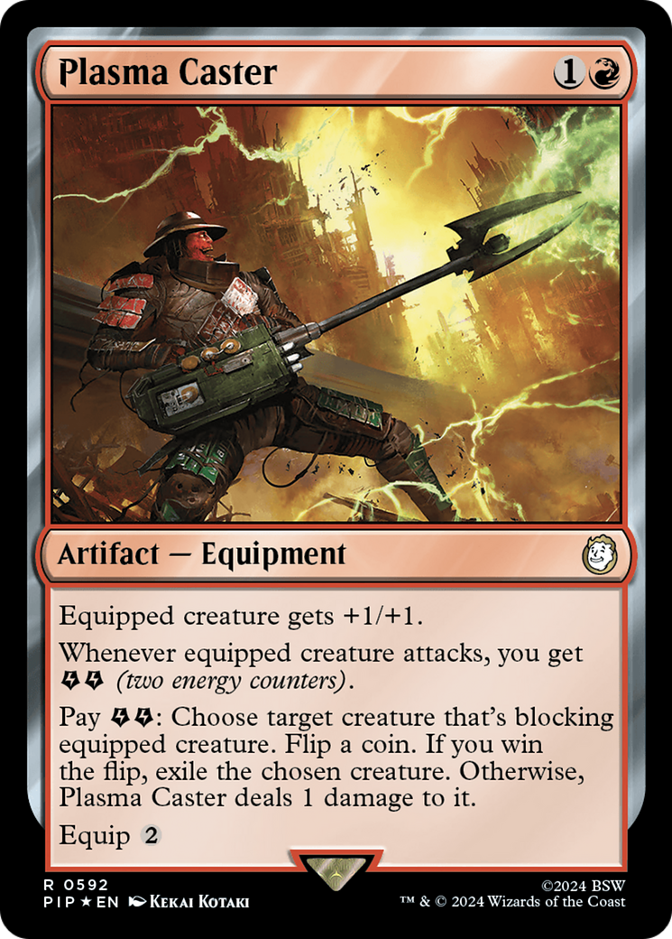 Plasma Caster (Surge Foil) [Fallout] | Card Merchant Takapuna