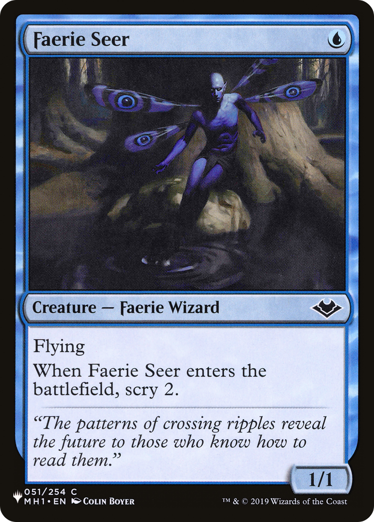 Faerie Seer [The List] | Card Merchant Takapuna