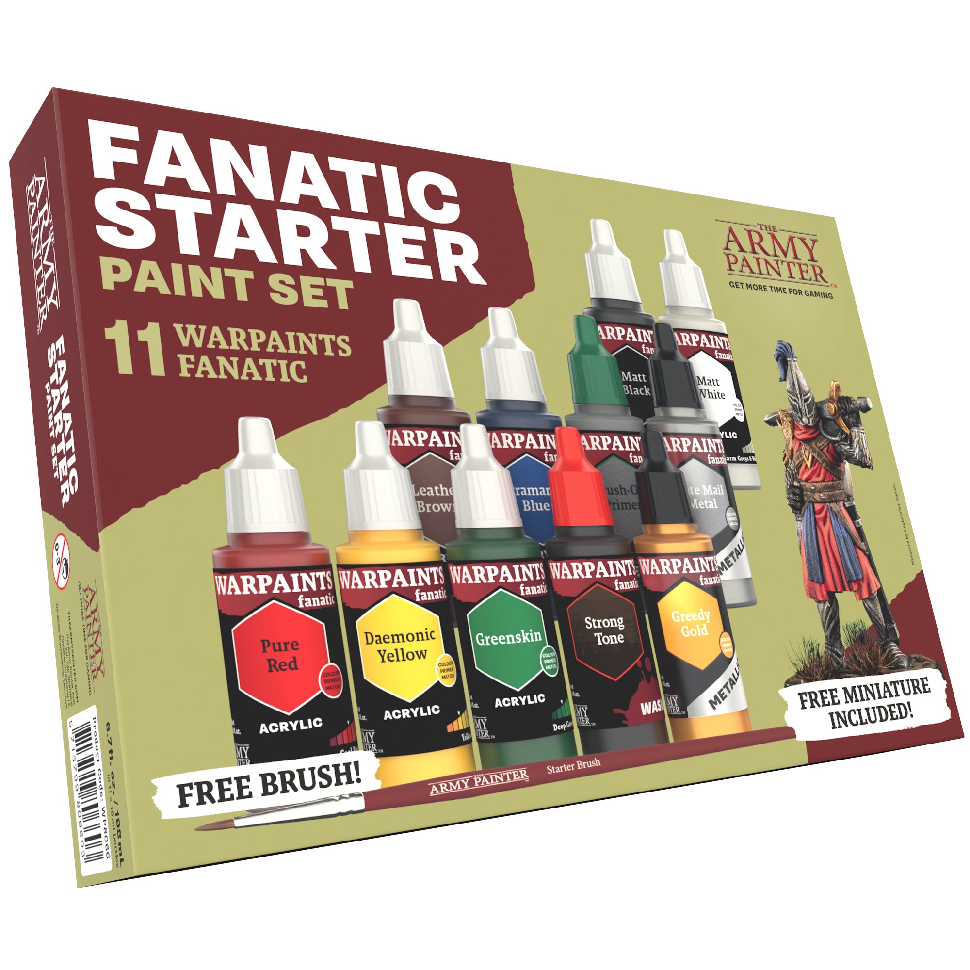 Army Painter - Warpaints Fanatic - Starter Set | Card Merchant Takapuna
