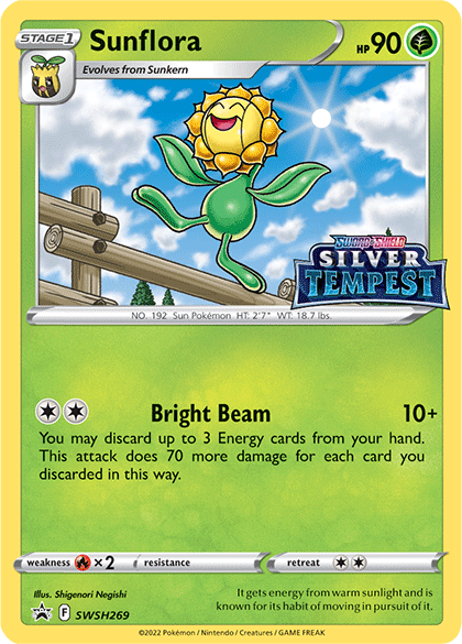 Sunflora (SWSH269) (Prerelease) [Sword & Shield: Black Star Promos] | Card Merchant Takapuna