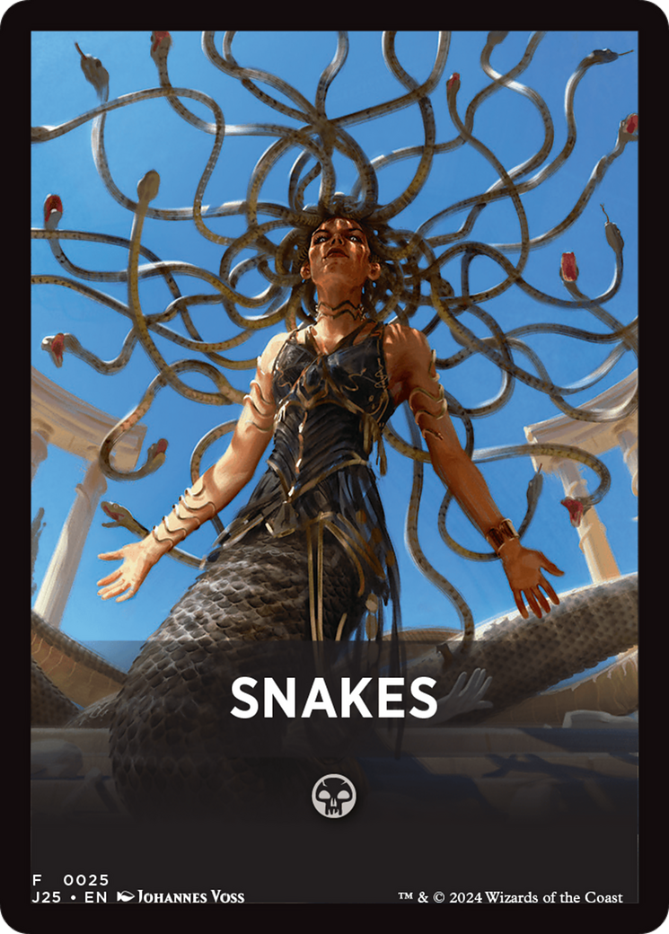 Snakes Theme Card [Foundations Jumpstart Front Cards] | Card Merchant Takapuna