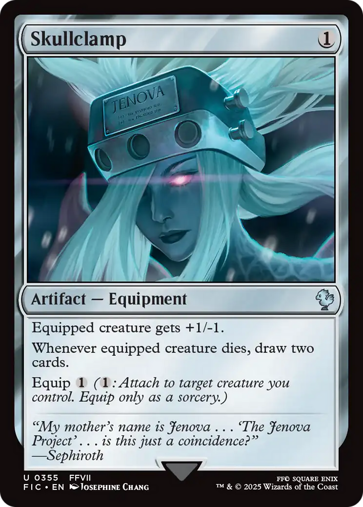Skullclamp [FINAL FANTASY Commander] | Card Merchant Takapuna