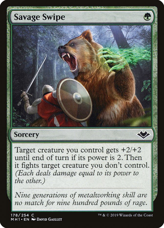 Savage Swipe [Modern Horizons] | Card Merchant Takapuna