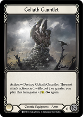 Goliath Gauntlet [U-WTR153] (Welcome to Rathe Unlimited)  Unlimited Rainbow Foil | Card Merchant Takapuna