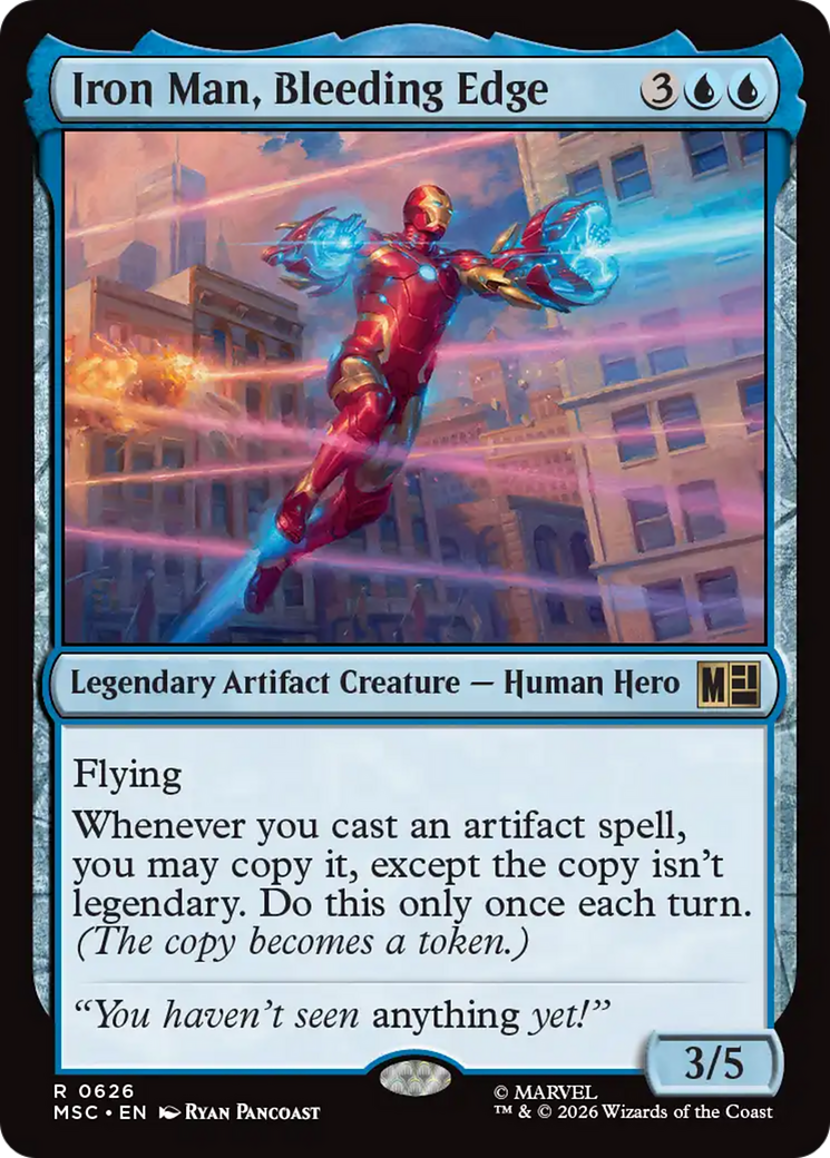 Iron Man, Bleeding Edge [Marvel Super Heroes Commander] | Card Merchant Takapuna