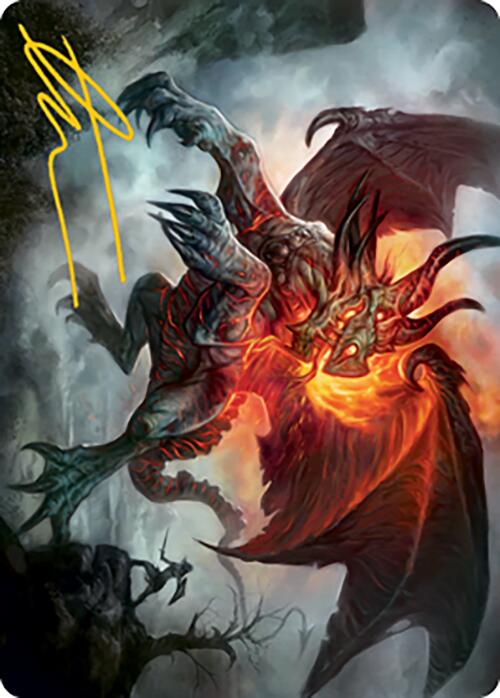 Piru, the Volatile Art Card (Gold-Stamped Signature) [Modern Horizons 2 Art Series] | Card Merchant Takapuna