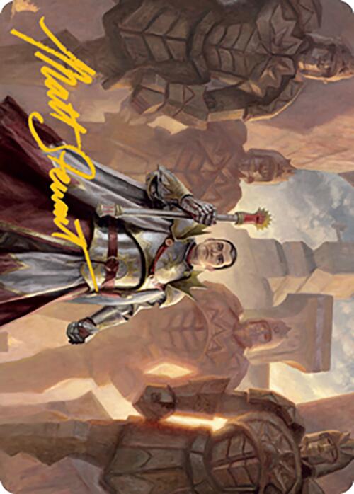 General Ferrous Rokiric Art Card (Gold-Stamped Signature) [Modern Horizons 2 Art Series] | Card Merchant Takapuna