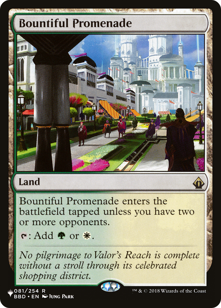 Bountiful Promenade [The List] | Card Merchant Takapuna