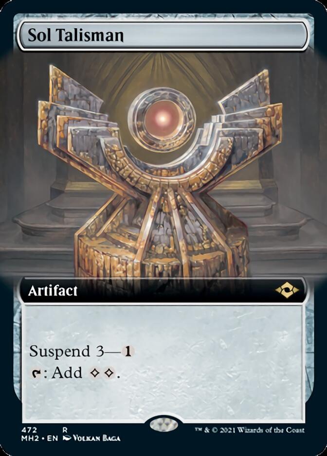 Sol Talisman (Extended Art) [Modern Horizons 2] | Card Merchant Takapuna