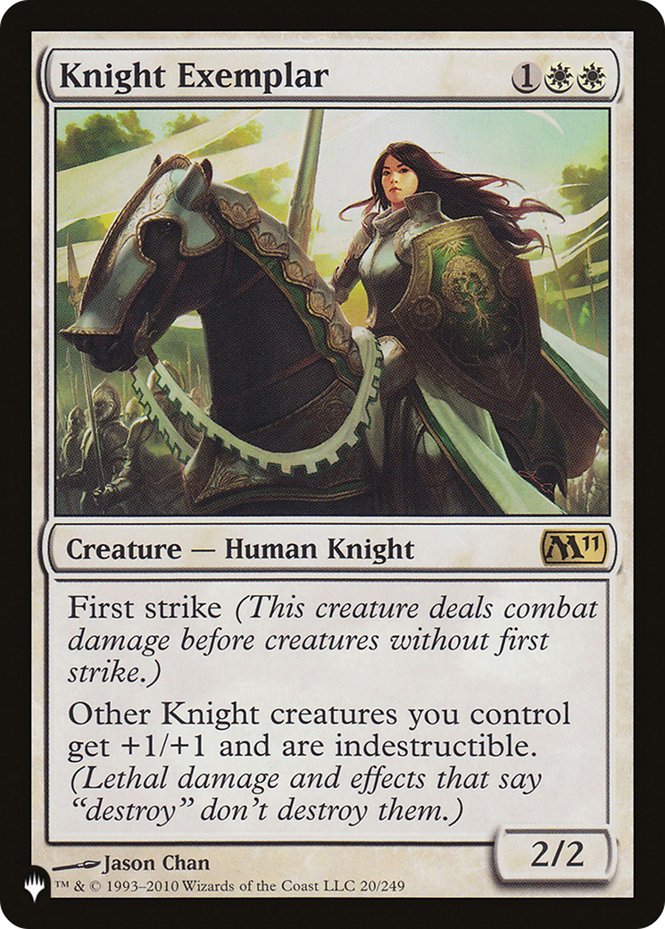 Knight Exemplar (Magic 2011) [The List] | Card Merchant Takapuna