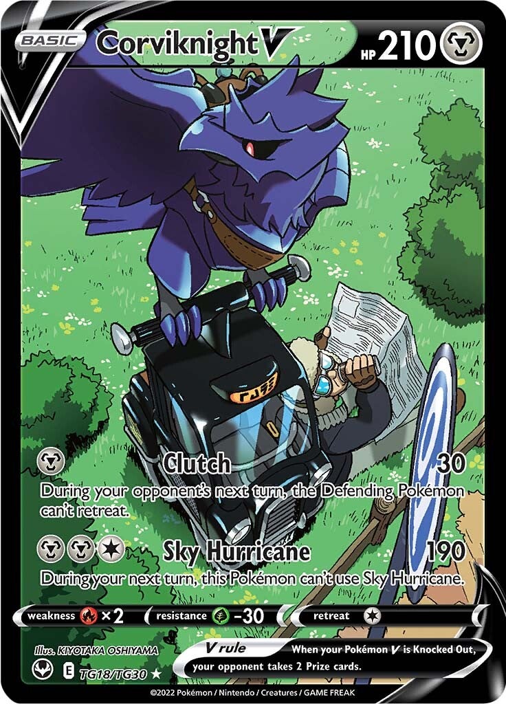 Corviknight V (TG18/TG30) [Sword & Shield: Silver Tempest] | Card Merchant Takapuna