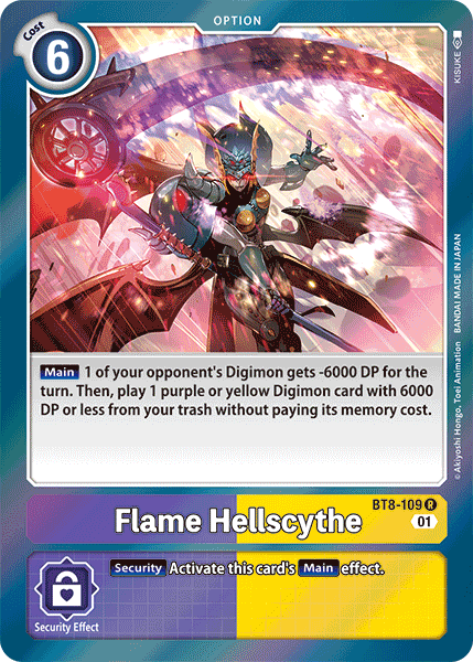 Flame Hellscythe [BT8-109] [New Awakening] | Card Merchant Takapuna