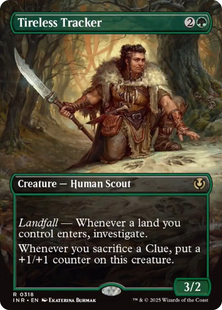 Tireless Tracker (Borderless) [Innistrad Remastered] | Card Merchant Takapuna