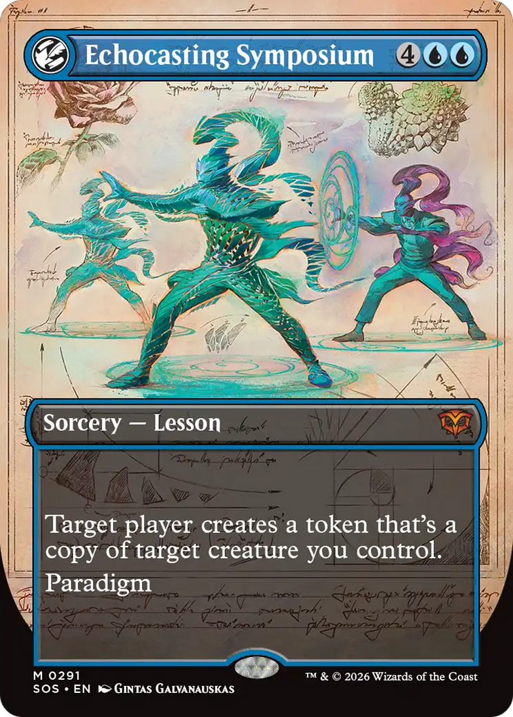 Echocasting Symposium (Borderless) [Secrets of Strixhaven] | Card Merchant Takapuna