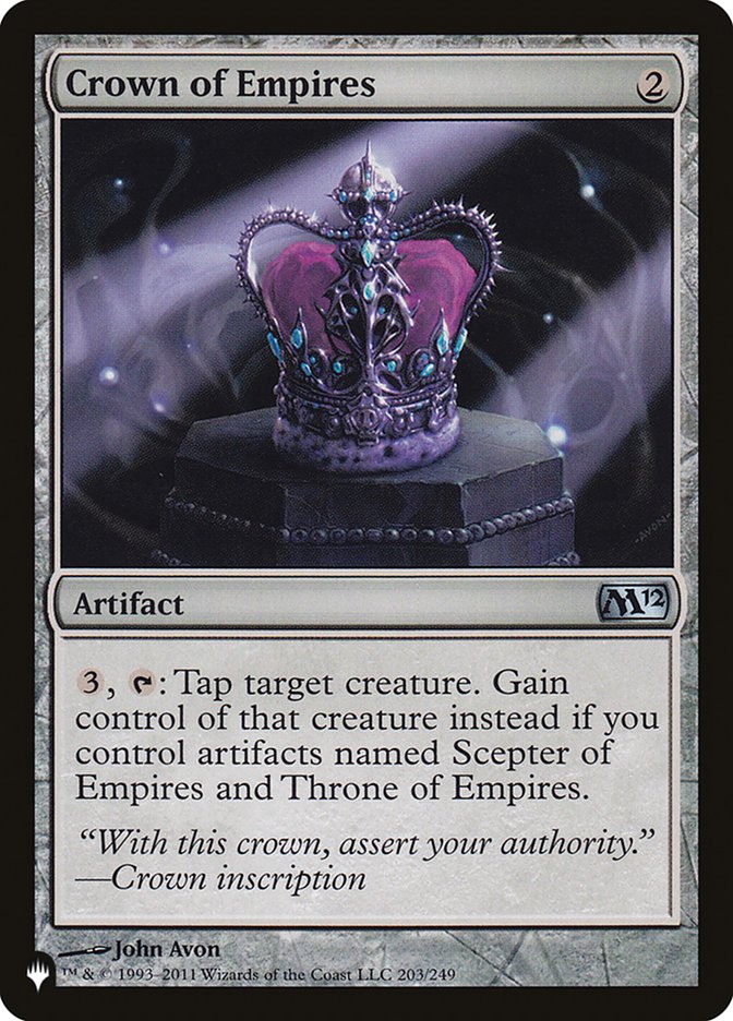 Crown of Empires [The List] | Card Merchant Takapuna