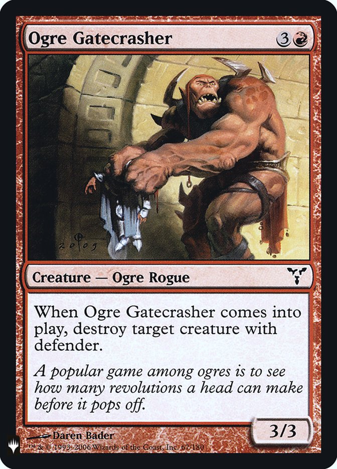 Ogre Gatecrasher [Mystery Booster] | Card Merchant Takapuna