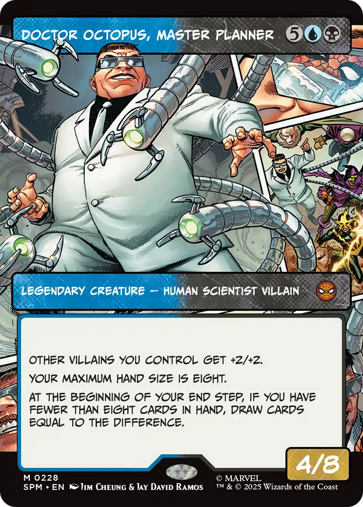 Doctor Octopus, Master Planner (Borderless) [Marvel's Spider-Man] | Card Merchant Takapuna