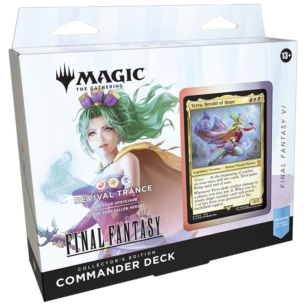 mtg final fantasy commander decks target MTG Commander Decks Collector Edition