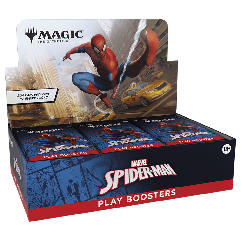 **PRE-ORDER** MTG Play Booster Box - Spiderman | Card Merchant Takapuna
